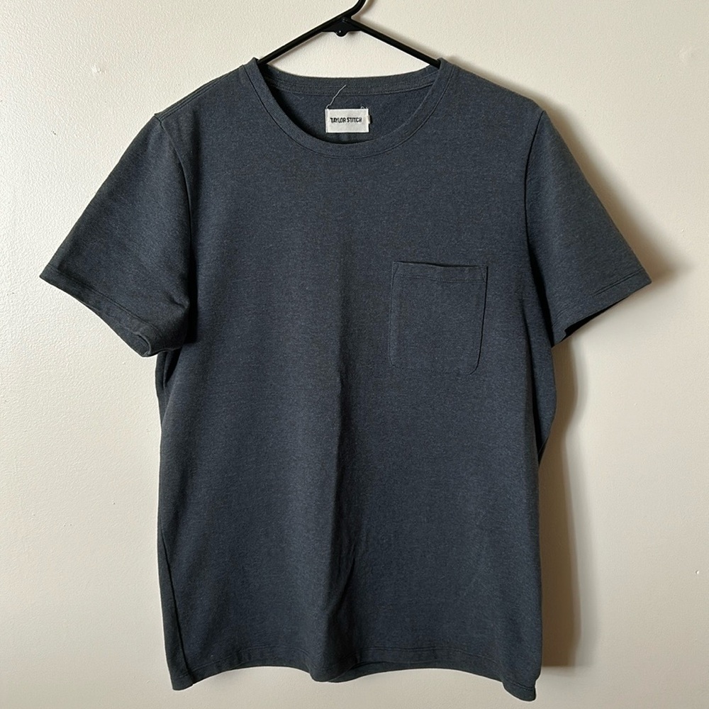 Taylor Stitch Heavy Bag Tee in Stone